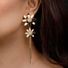 Illume Golden Bloom Drop Earrings