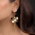 Illume Twisted Bloom Tassel Earrings