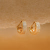 Illume Gilded Spark Huggie Earrings