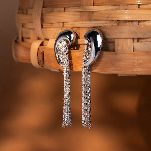 Illume Silver Cascade Drop Earrings