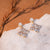 Illume Golden Crystal Bloom Earrings