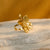Eternal Golden Petal Ring