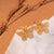 Illume Golden Flutter Drop Earrings