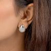 Illume Dual Aura Sculpted Stud Earrings