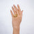 Eternal Double Bow Statement Ring