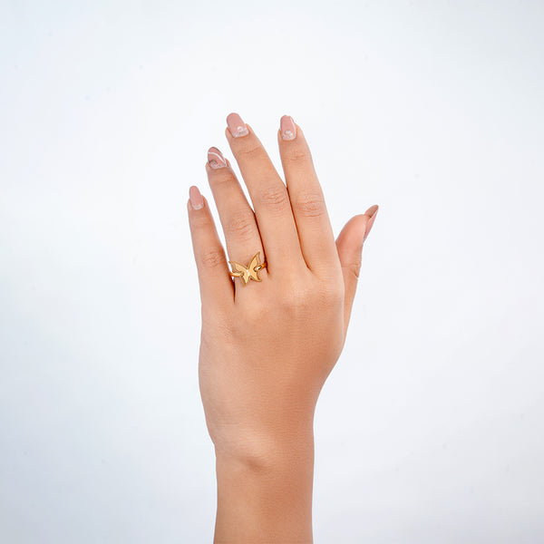 Eternal Minimal Butterfly Ring