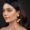 Illume Twisted Bloom Tassel Earrings