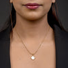 Allure Soft Glow Square Pendant Necklace