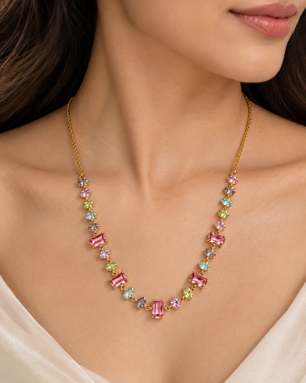 Radiant Confetti Necklace – Multicolour