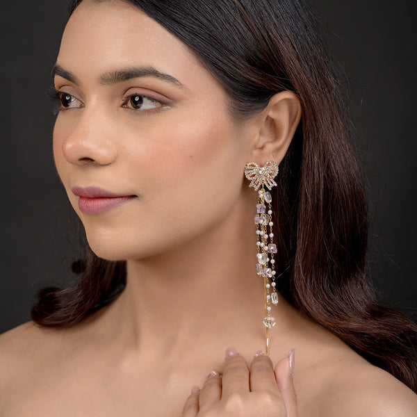 Illume Celestial Charm Bow Earrings