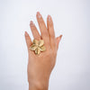 Eternal Lotus Bloom Gold Ring