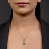 Allure Secret Garden Pearl Pendant Necklace