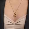 Allure Locked Heart Pendant Necklace