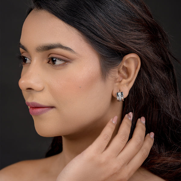 Illume Petal Prism Huggie Earrings