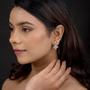 Illume Golden Crystal Bloom Earrings