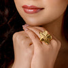 Eternal Golden Petal Ring