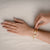 Valor Eternal Tree Crystal Cuff Bracelet