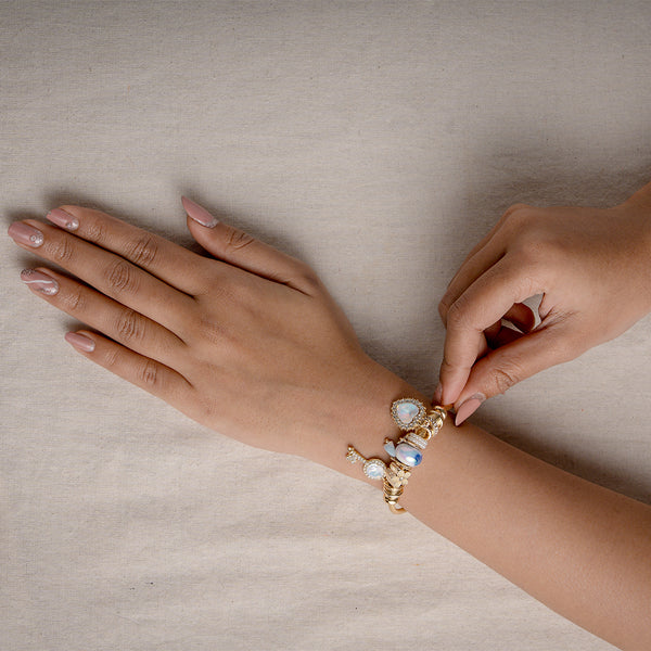 Valor Opal Charm Luxe Bracelet