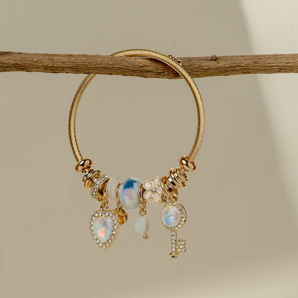 Valor Opal Charm Luxe Bracelet