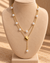 Radiant Pearl Clover Necklace – Pearl Gold
