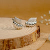 Illume Silver Tide Shell Stud Earrings