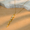 Allure Luxe Drop Charm Necklace