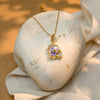 Allure Secret Garden Pearl Pendant Necklace