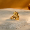 Eternal Sculpt Gold Ring