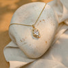 Allure Radiant Oval Crystal Pendant Necklace