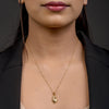 Allure Golden Heart Whisper Pendant Necklace