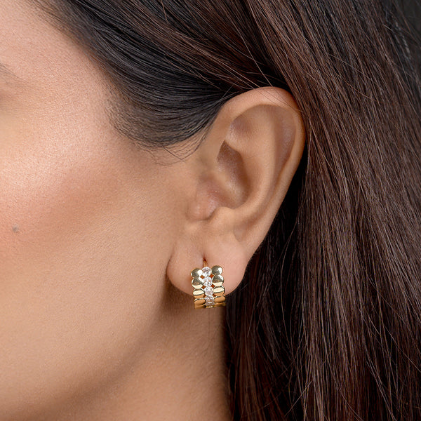 Illume Honey Luxe Huggie Earrings