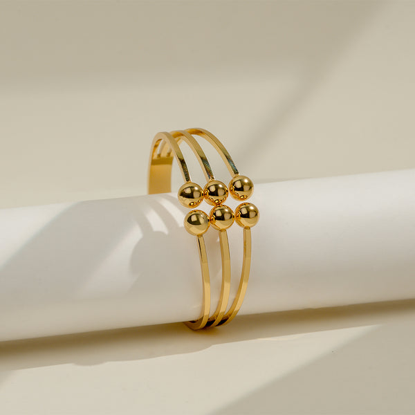Valor Orb Cluster Cuff Bracelet
