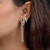 Illume Silver Cascade Drop Earrings