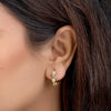 Illume Orbit Link Huggie Earrings