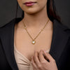 Allure Melted Heart Drop Pendant Necklace