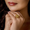 Eternal Sunflower Bloom Ring