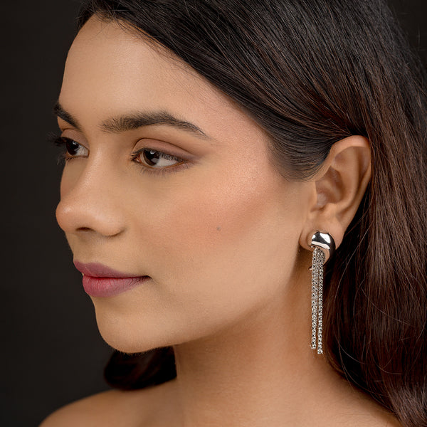 Illume Silver Cascade Drop Earrings