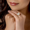 Eternal Ivory Butterfly Ring