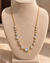 Radiant Crystal Cascade Necklace – Clear